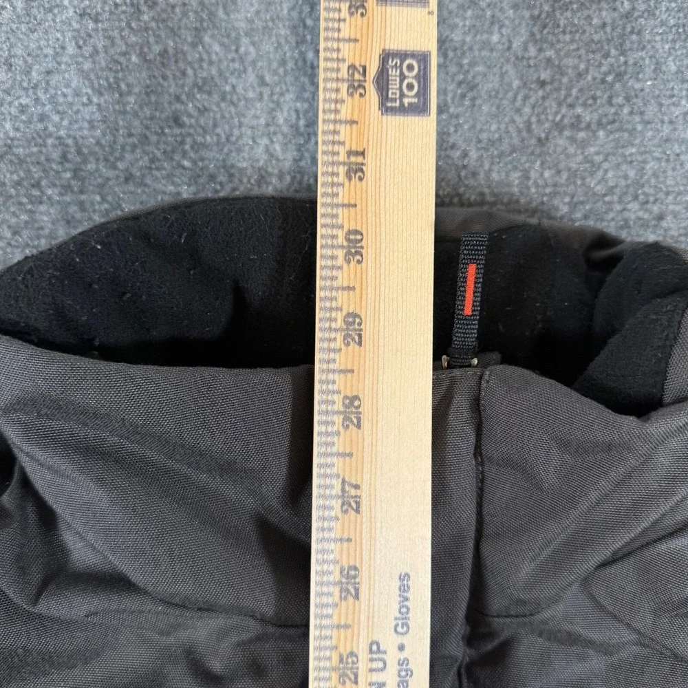 Vintage‎ Banana Republic Coat Jacket Mens L Black Fleeced Lined Rain Y2K Nylon